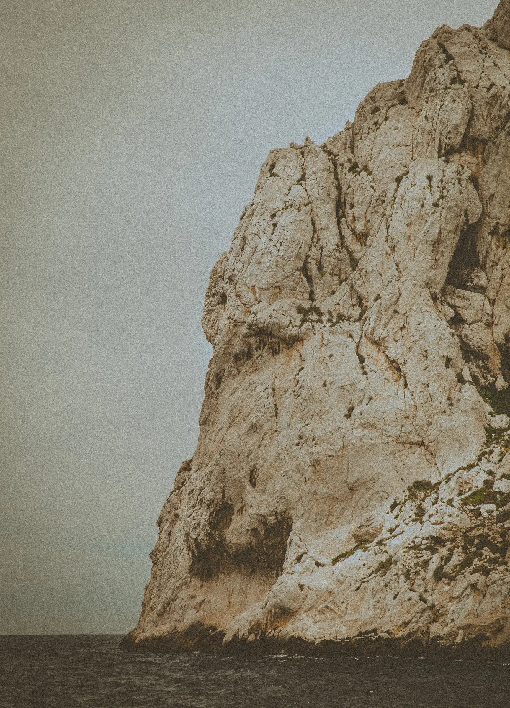 Calanque, retro, Marseille